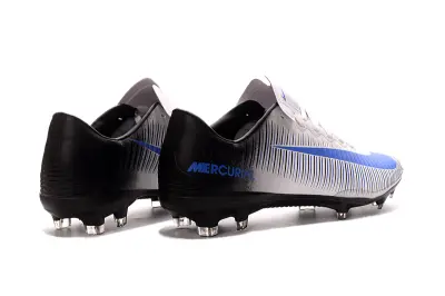 Nike Mercurial Vapor 11 FG - White/Blue Velocity/Black Phantom