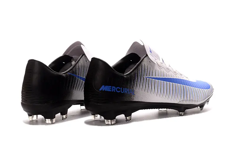 Nike Mercurial Vapor 11 FG - White/Blue Velocity/Black Phantom
