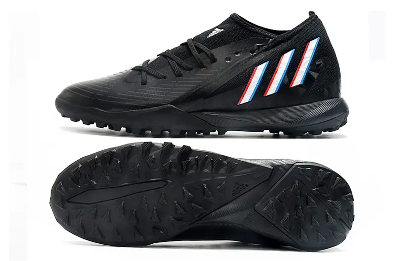 Adidas Predator Edge.3 TF - Black/Midnight Black/Crimson White