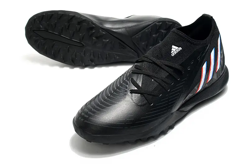 Adidas Predator Edge.3 TF - Black/Midnight Black/Crimson White
