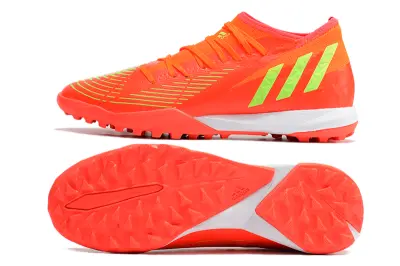 Adidas Predator Edge.3 TF - Red/Neon Orange/Lime Green