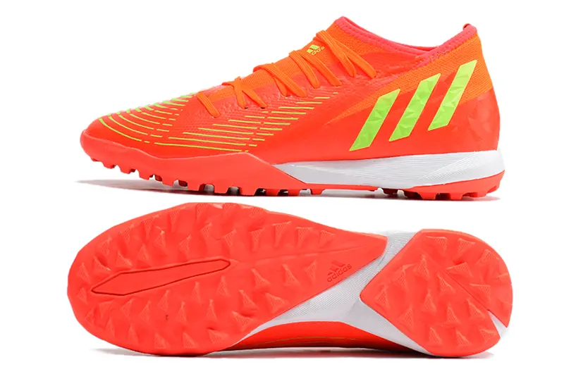 Adidas Predator Edge.3 TF - Red/Neon Orange/Lime Green