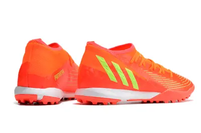 Adidas Predator Edge.3 TF - Red/Neon Orange/Lime Green