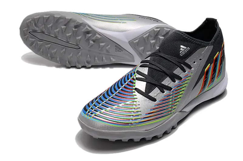 Adidas Predator Edge.3 TF - Silver/Vibrant Rainbow/Graphite Black