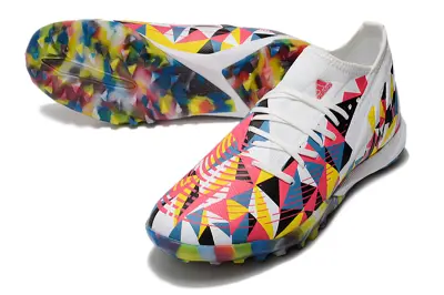 Adidas Predator Edge.3 TF - White/Vibrant Geo/Colored Pop