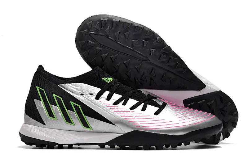 Adidas Predator Edge.3 TF - Silver/Neon Green/Black