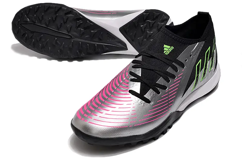 Adidas Predator Edge.3 TF - Silver/Neon Green/Black