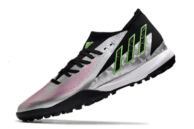 Adidas Predator Edge.3 TF - Silver/Neon Green/Black