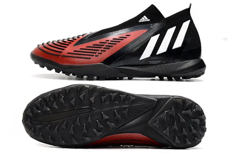Adidas Predator Edge+ Laceless TF - Red/Electric Red/Jet Black