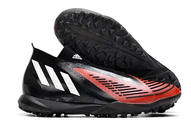 Adidas Predator Edge+ Laceless TF - Red/Electric Red/Jet Black