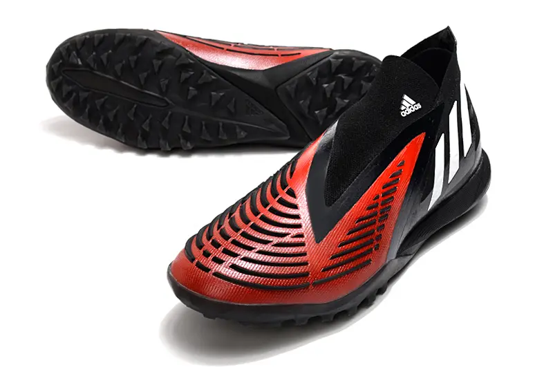 Adidas Predator Edge+ Laceless TF - Red/Electric Red/Jet Black