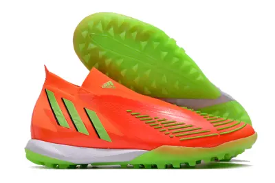 Adidas Predator Edge+ Laceless TF - Orange/Vibrant Green/Fluorescent Orange