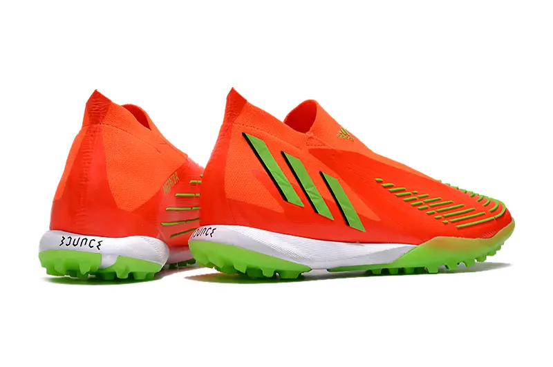 Adidas Predator Edge+ Laceless TF - Orange/Vibrant Green/Fluorescent Orange