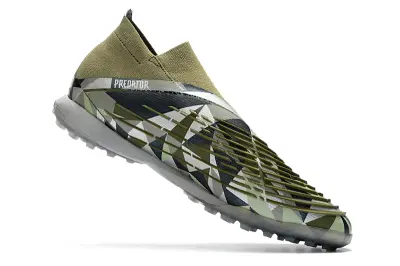 Adidas Predator Edge+ Laceless TF - Green/Olive Drab/Camouflage Green