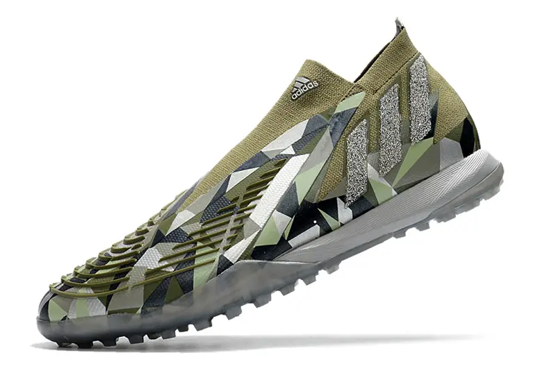 Adidas Predator Edge+ Laceless TF - Green/Olive Drab/Camouflage Green