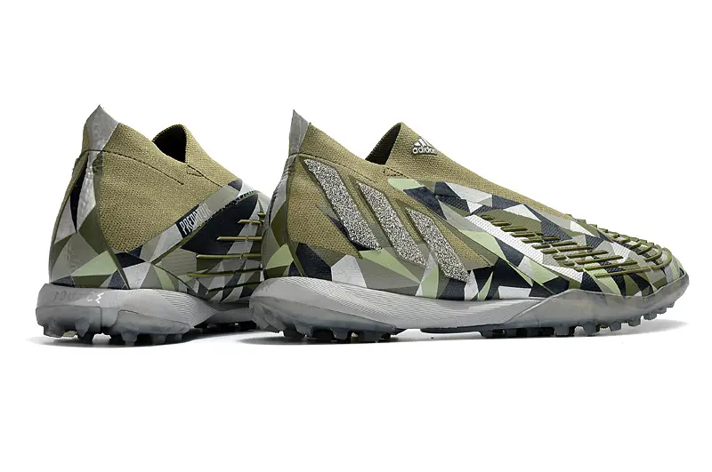Adidas Predator Edge+ Laceless TF - Green/Olive Drab/Camouflage Green