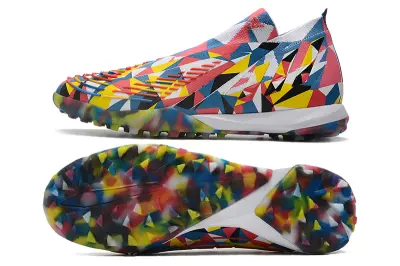 Adidas Predator Edge+ Laceless TF - Red/Multicolor Burst/Colorful Fusion