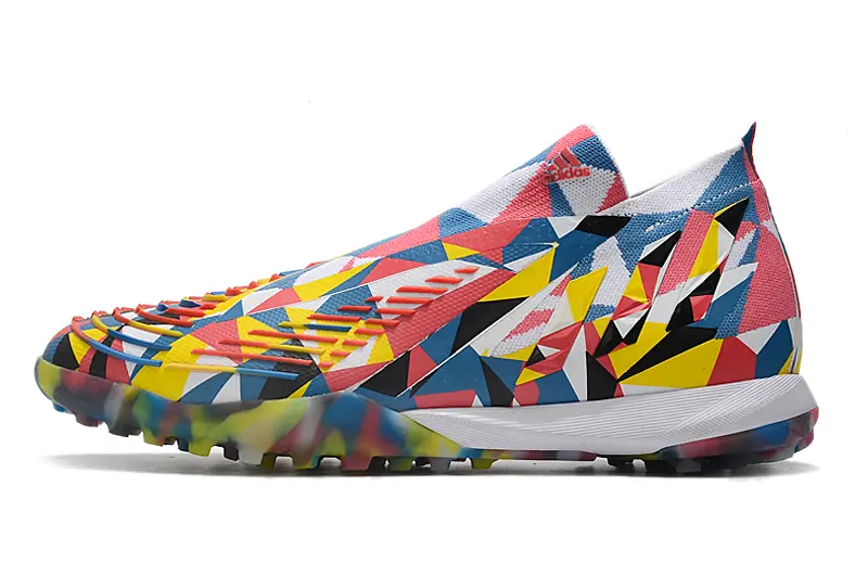Adidas Predator Edge+ Laceless TF - Red/Multicolor Burst/Colorful Fusion