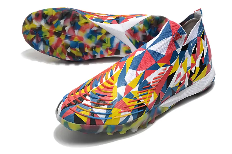 Adidas Predator Edge+ Laceless TF - Red/Multicolor Burst/Colorful Fusion