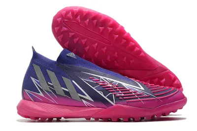 Adidas Predator Edge+ Laceless TF - Pink/Vibrant Pink/Deep Blue