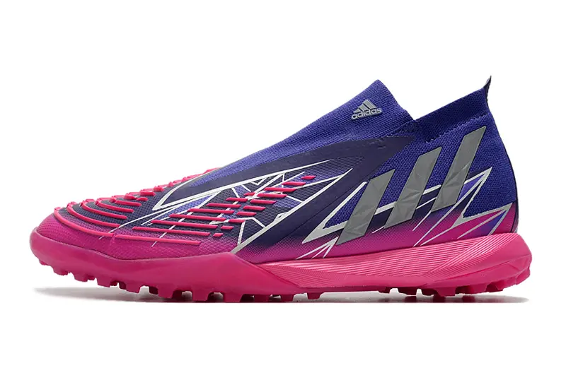 Adidas Predator Edge+ Laceless TF - Pink/Vibrant Pink/Deep Blue