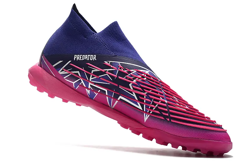 Adidas Predator Edge+ Laceless TF - Pink/Vibrant Pink/Deep Blue