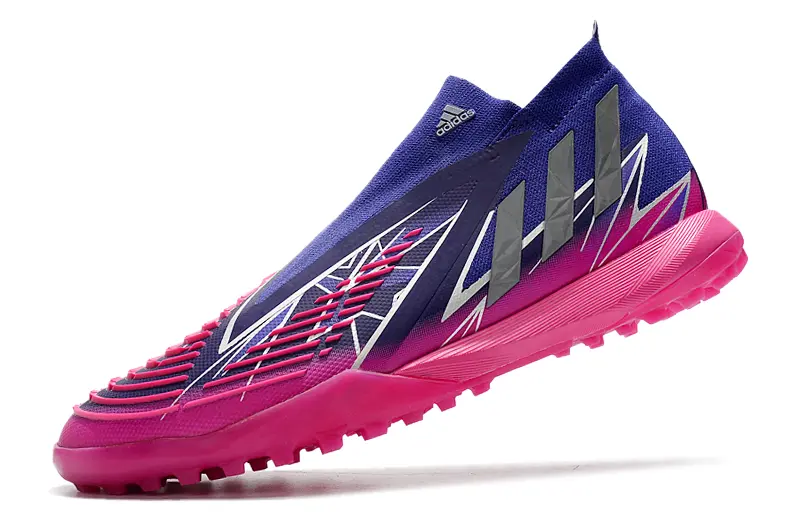 Adidas Predator Edge+ Laceless TF - Pink/Vibrant Pink/Deep Blue