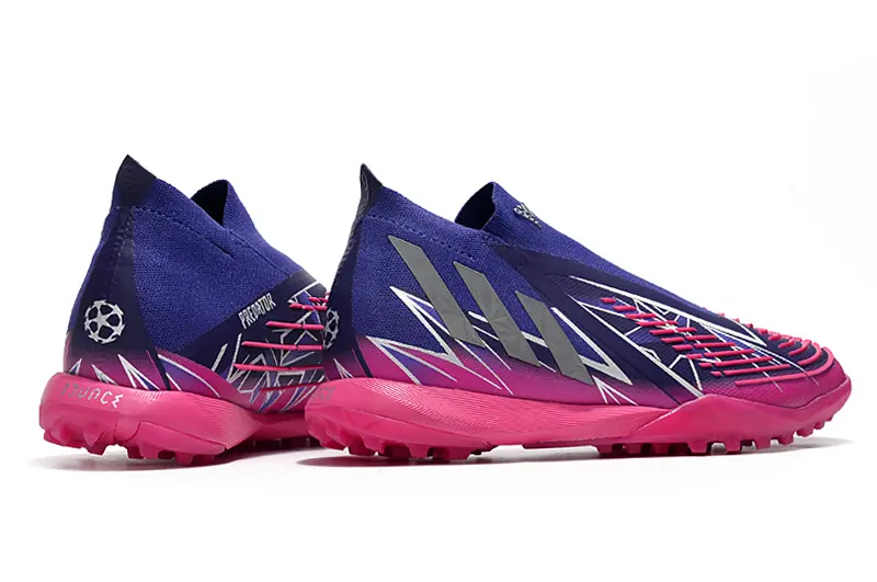 Adidas Predator Edge+ Laceless TF - Pink/Vibrant Pink/Deep Blue