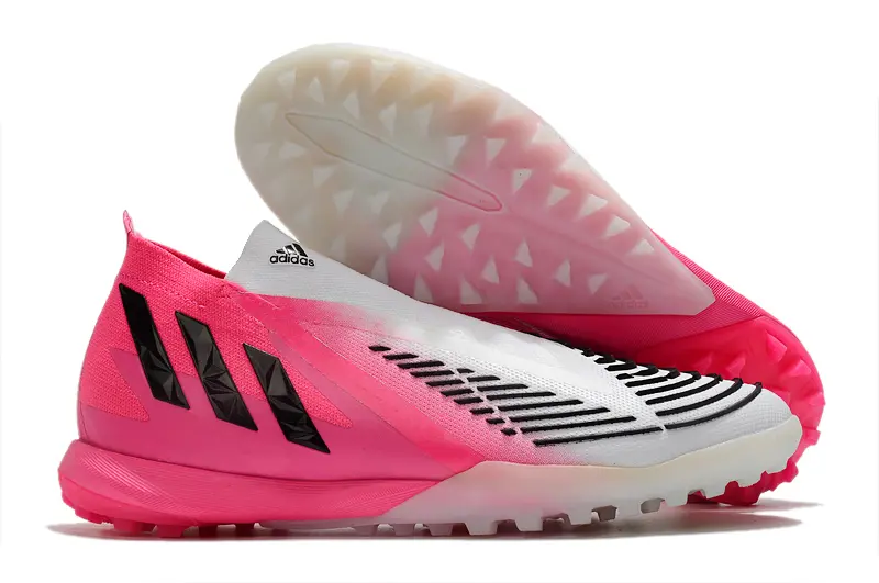 Adidas Predator Edge+ Laceless TF - Pink/Electric Pink/White