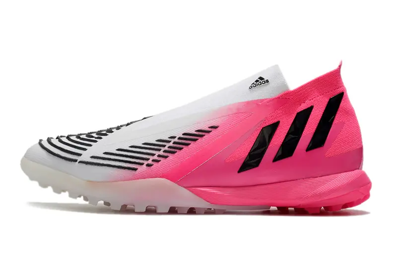 Adidas Predator Edge+ Laceless TF - Pink/Electric Pink/White