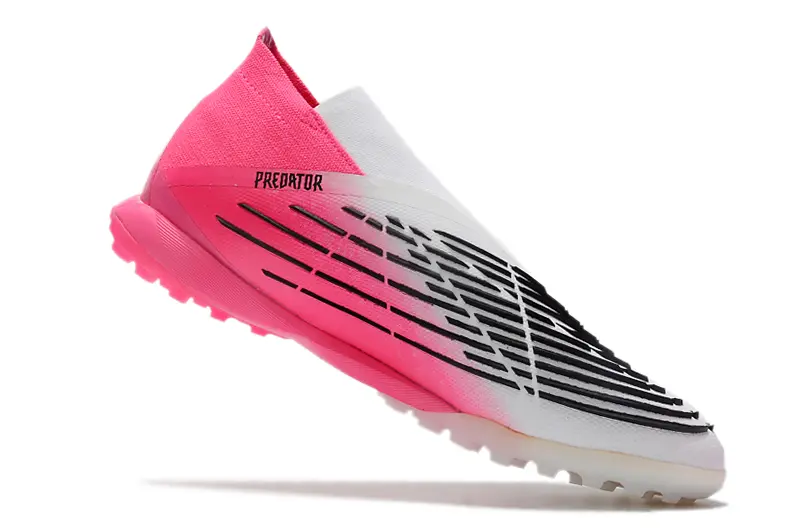 Adidas Predator Edge+ Laceless TF - Pink/Electric Pink/White