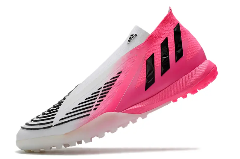 Adidas Predator Edge+ Laceless TF - Pink/Electric Pink/White