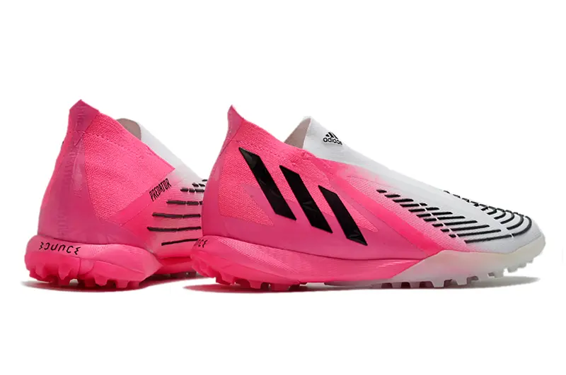 Adidas Predator Edge+ Laceless TF - Pink/Electric Pink/White