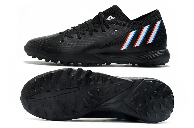 Adidas Predator Edge.3 TF - Black/Electric Blue/Crimson Red