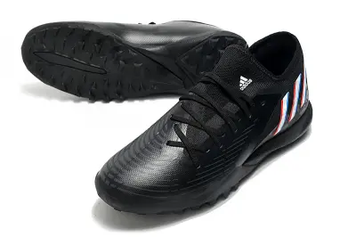 Adidas Predator Edge.3 TF - Black/Electric Blue/Crimson Red