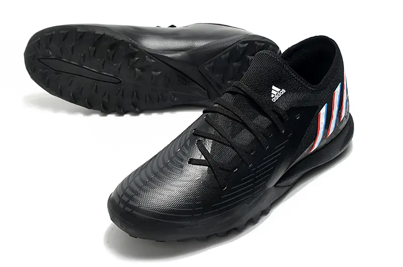 Adidas Predator Edge.3 TF - Black/Electric Blue/Crimson Red