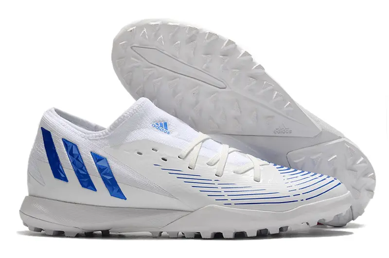 Adidas Predator Edge.3 TF - White/Electric Blue/Cloud White