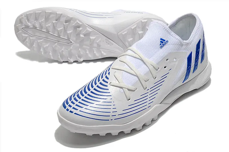 Adidas Predator Edge.3 TF - White/Electric Blue/Cloud White