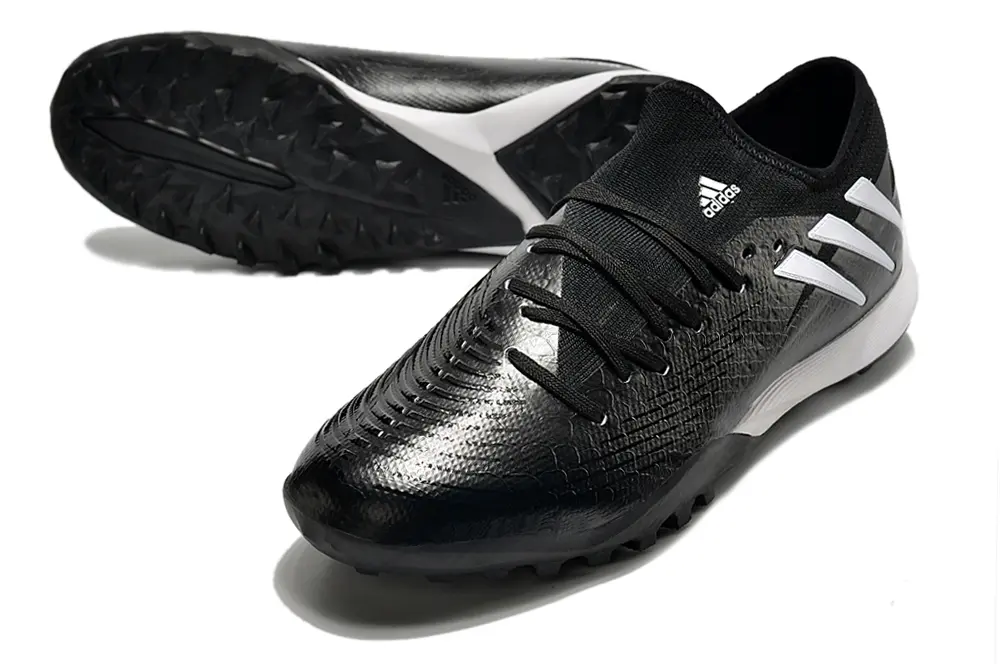 Adidas Predator Edge.3 TF - Black/Midnight Black/Sleek White
