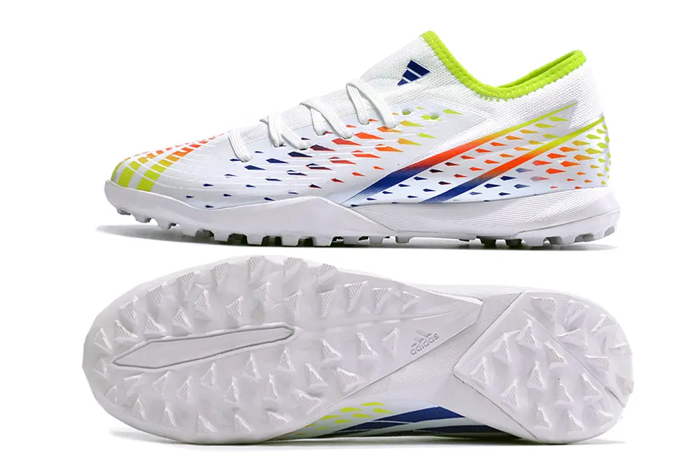 Adidas Predator Edge.3 TF - White/Vibrant Yellow/Fiery Orange