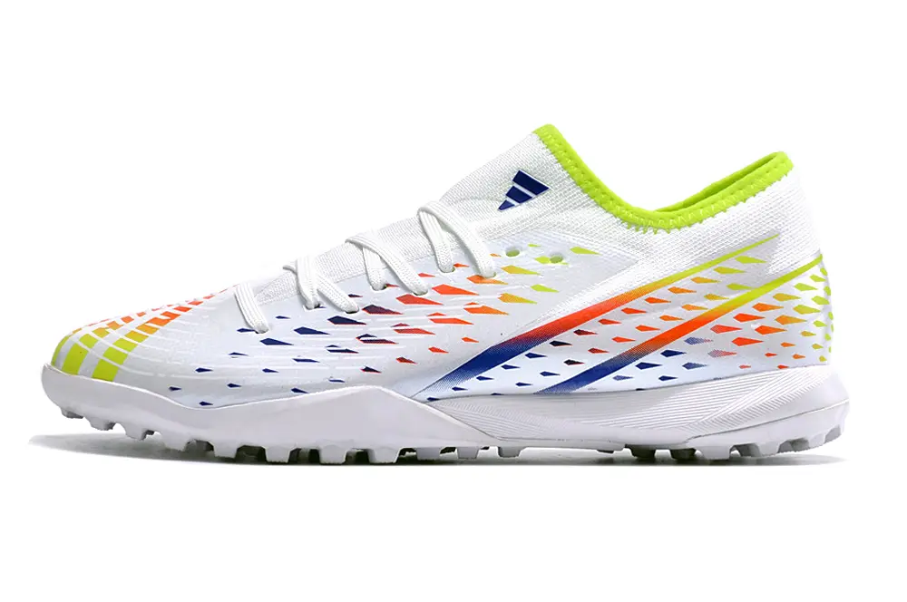 Adidas Predator Edge.3 TF - White/Vibrant Yellow/Fiery Orange
