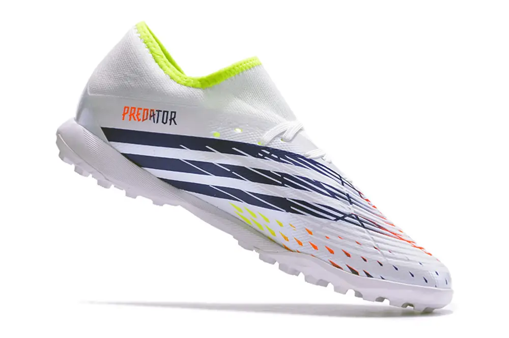 Adidas Predator Edge.3 TF - White/Vibrant Yellow/Fiery Orange