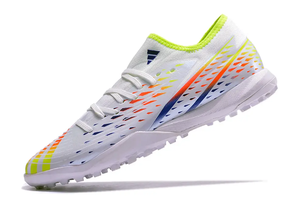 Adidas Predator Edge.3 TF - White/Vibrant Yellow/Fiery Orange