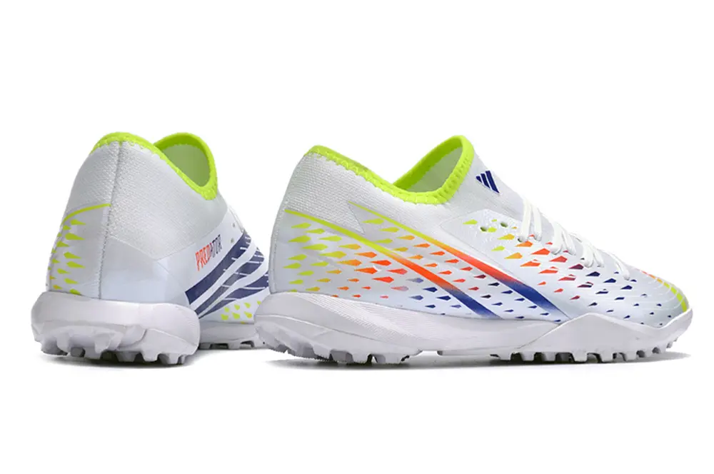 Adidas Predator Edge.3 TF - White/Vibrant Yellow/Fiery Orange