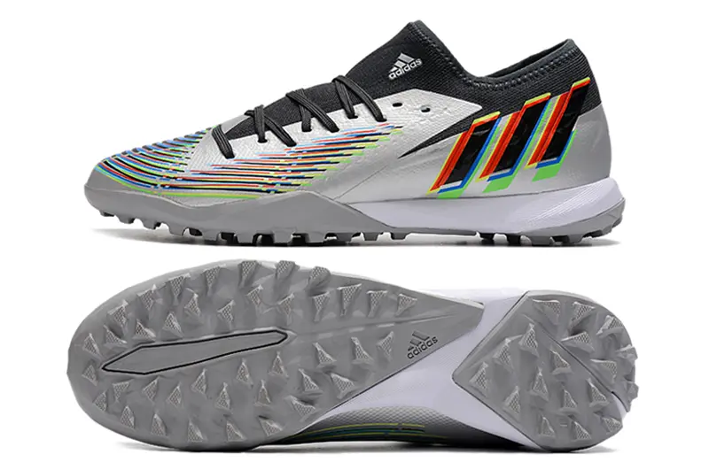 Adidas Predator Edge.3 TF - Silver/Vivid Rainbow/Charcoal Black