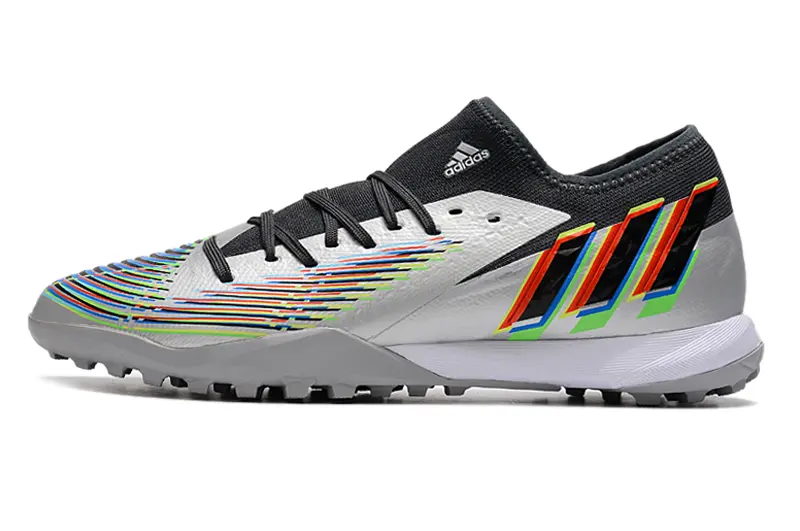 Adidas Predator Edge.3 TF - Silver/Vivid Rainbow/Charcoal Black