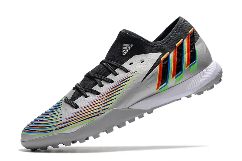 Adidas Predator Edge.3 TF - Silver/Vivid Rainbow/Charcoal Black