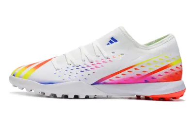 Adidas Predator Edge.3 TF - White/Vibrant Rainbow/Flame Red