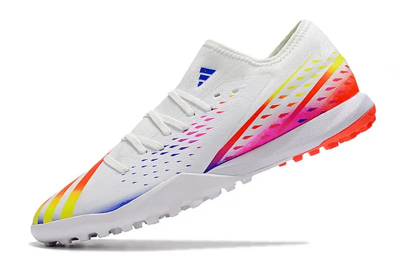 Adidas Predator Edge.3 TF - White/Vibrant Rainbow/Flame Red