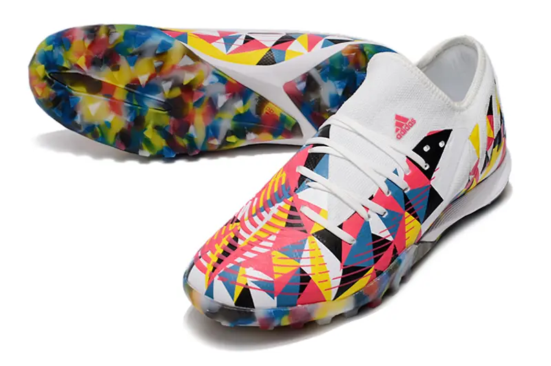 Adidas Predator Edge.3 TF - White/Bold Pink/Graphic Yellow